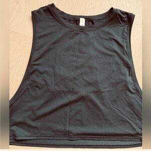 LULULEMON Sleeveless Black Women's CROP Top